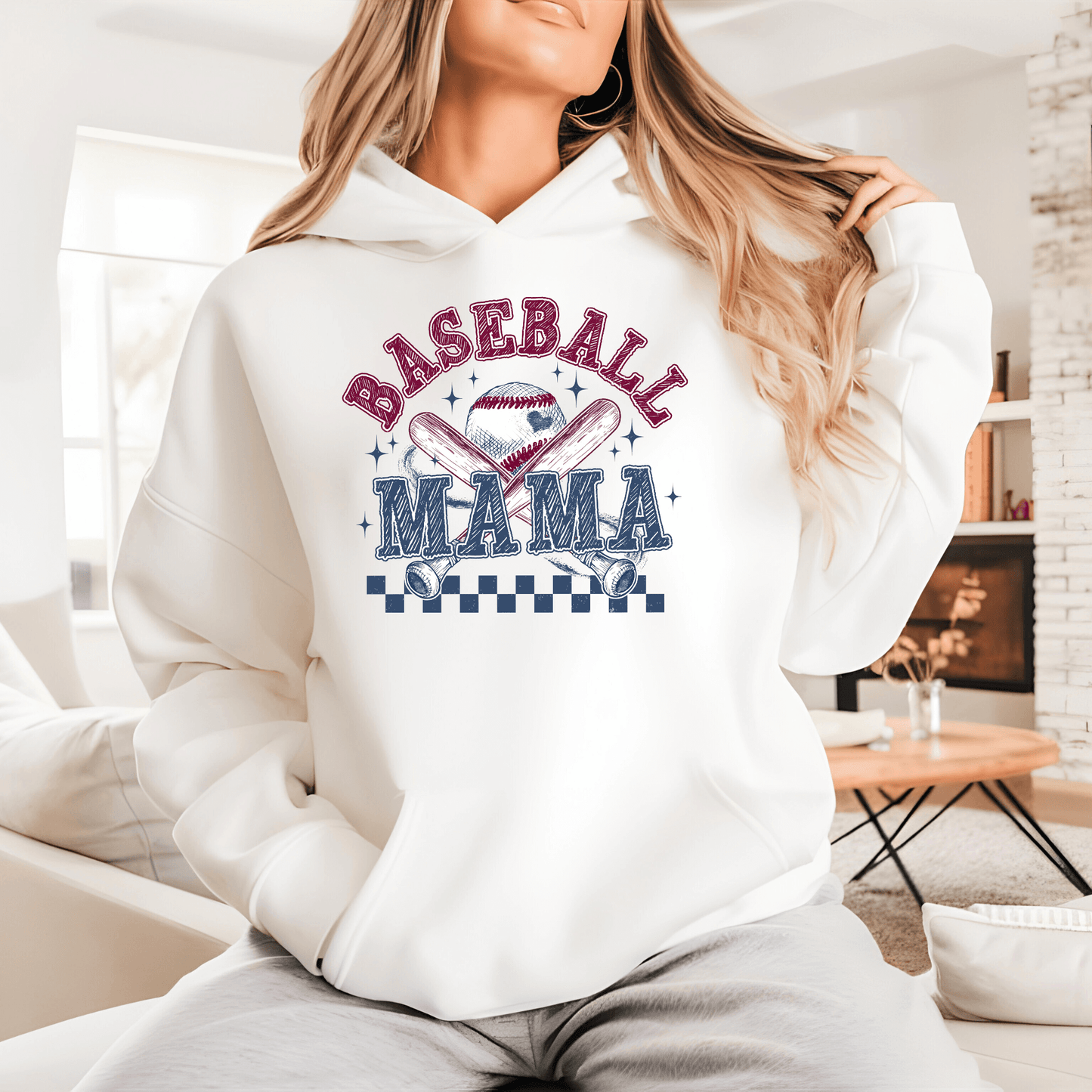 ⚾ Baseball Mama Hoodie – Gemütlich, Stylisch & Perfekt für den Spieltag! 💙🔥 - Lilidesigns