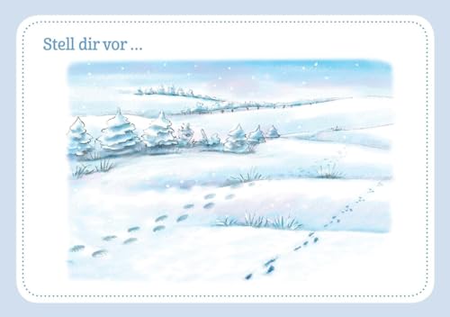 30 Fantasiereisen für Frühling, Sommer, Herbst und Winter. Bildkarten für Kinder von 4 - 10 (Körperarbeit und innere Balance. 30 Ideen auf Bildkarten)