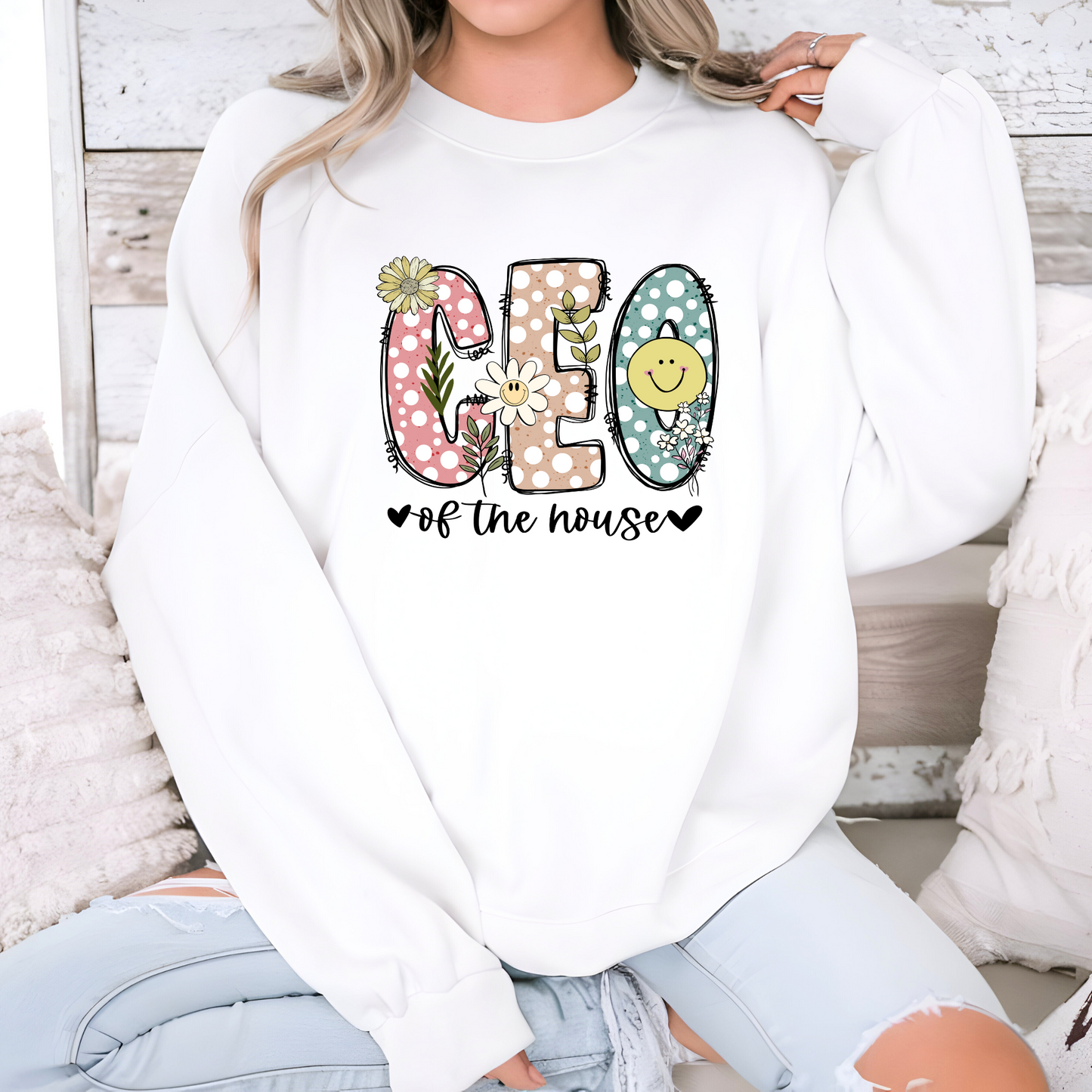 🌸 CEO-Sweater – Für Powerfrauen mit Stil! 🌼 - Lilidesigns